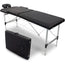 Mobiclinic Folding Massage Table Black Aluminium
