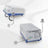 Mobiclinic Mobi2 Antiescaras Air Mattress With Compressor, 20 Cells. 200 x 86 x 9.5 cm