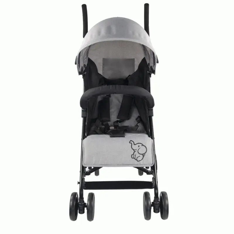 Mobiclinic Elefant Folding Stroller 15 Kg Grey