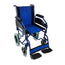 Mobiclinic Folding Wheelchair With Removable Armrests And Footrests