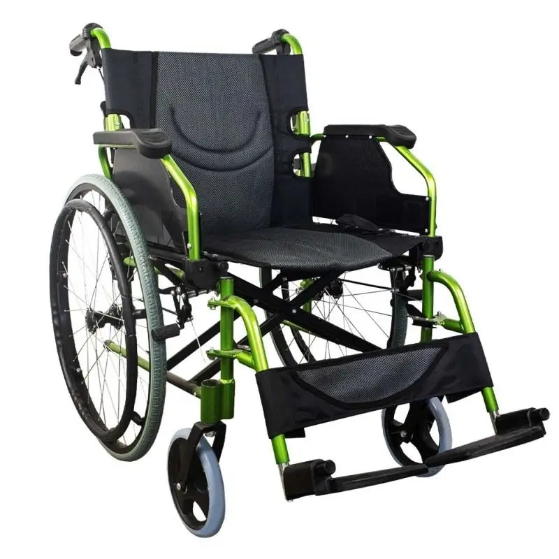 Mobiclinic Folding Wheelchair With Foldable Armrests