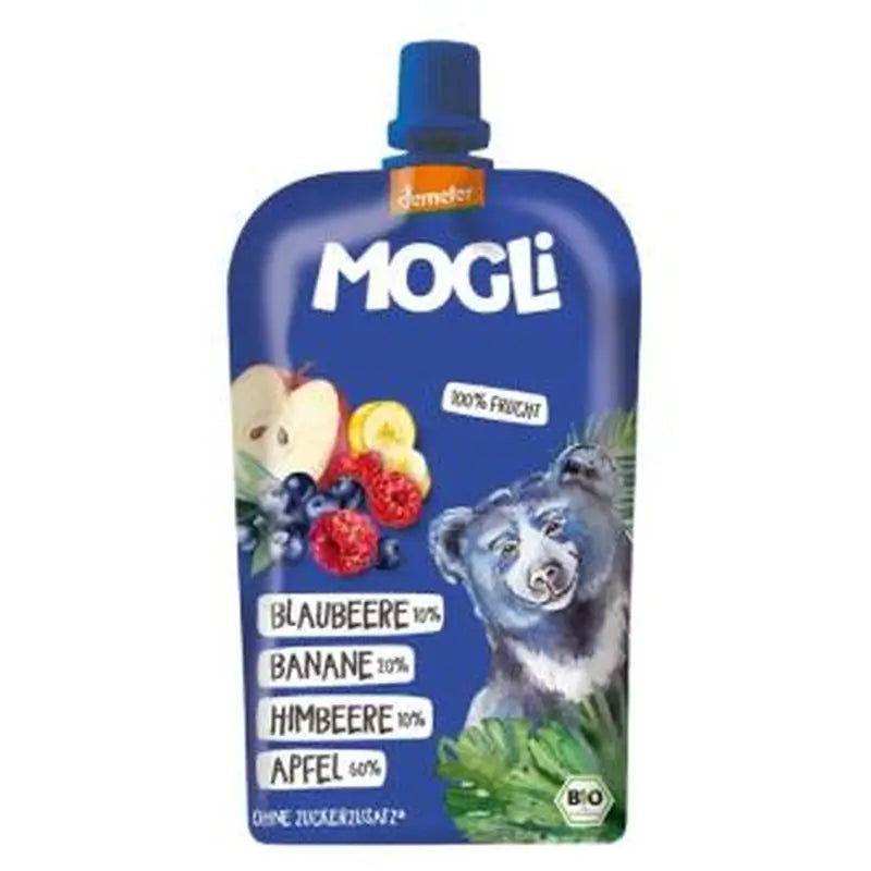 Mogli Smoothie Apple Apple Banana Blueberry Frambue 6Udx12**
