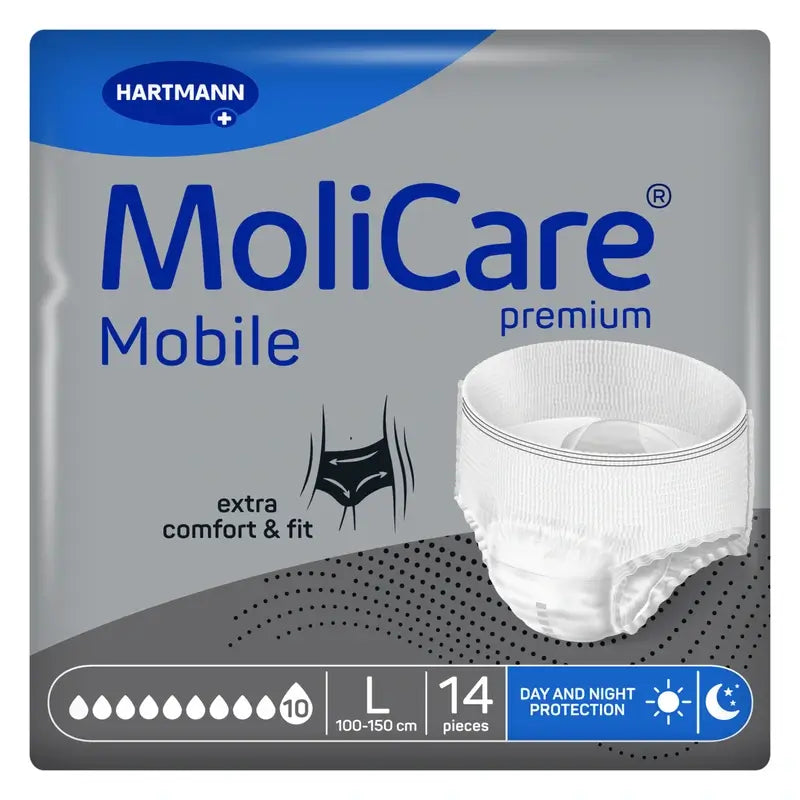 Molicare Prem. Mobile 10D L P14
