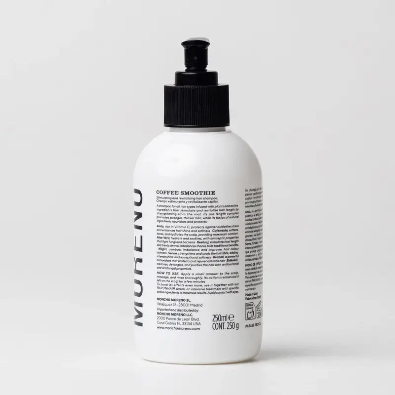 Moncho Moreno Coffe Smoothie Growth Shampoo , 250 ml