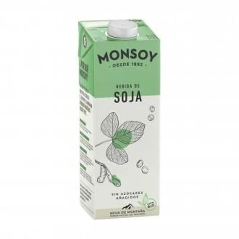 Monsoy Soya Vegetable Drink 1Lt 6Pcs. Bio