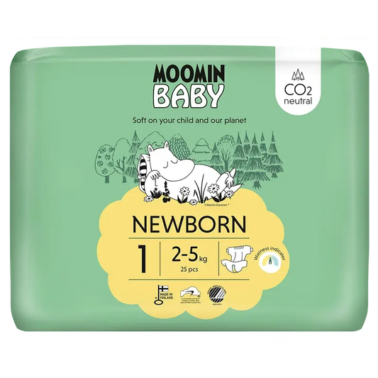 Moomin Baby Nappies Size 1 , 25 units