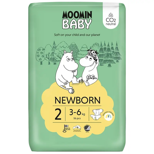 Moomin Baby Nappies Size 2 , 56 units