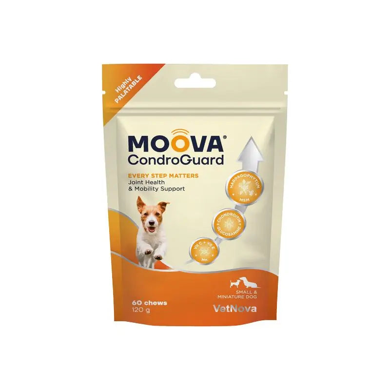 Moova ChondroGuard Small and Miniature Dogs 60 chews