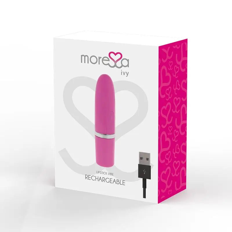 Moressa Ivy Vibrator Travel Stimulator Pink