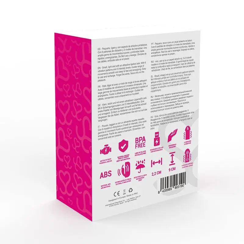Moressa Ivy Vibrator Travel Stimulator Pink