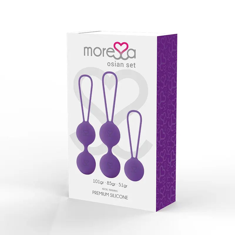 Moressa Osian Set Premium Silicone Lila