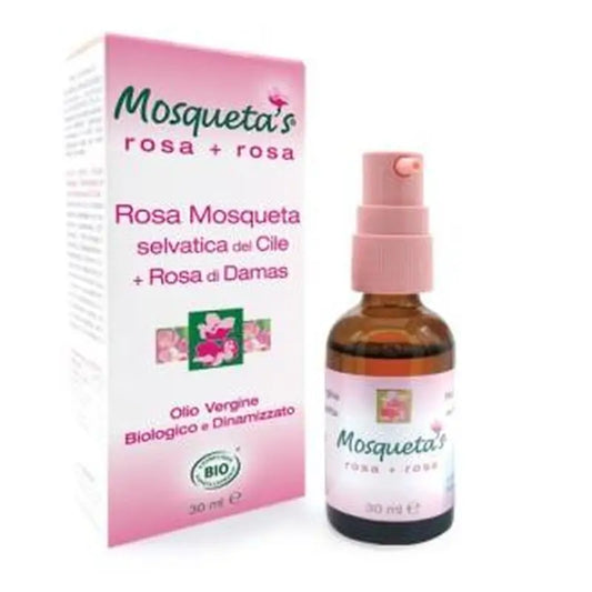 Mosqueta'S Rose Hip Oil + Damascena Rose Oil 30Ml. Bio
