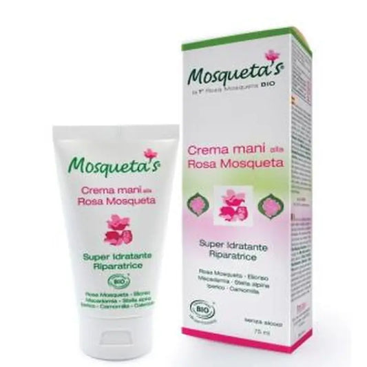 Mosqueta'S Rosehip Super Moisturising Hand Cream 75Ml