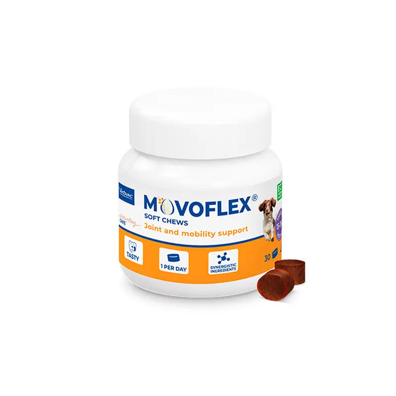 Virbac Movoflex 4G Medium 15-35Kg, 30 Chewable Tablets