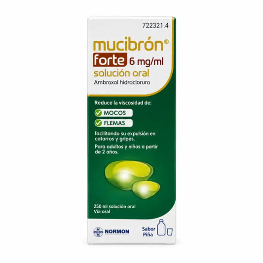 Mucibron Forte 6 Mg/ml Oral Solution 250 ml