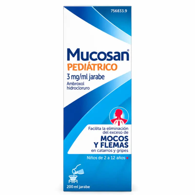 Mucosan Paediatric 15 Mg/5 ml Syrup 200 ml