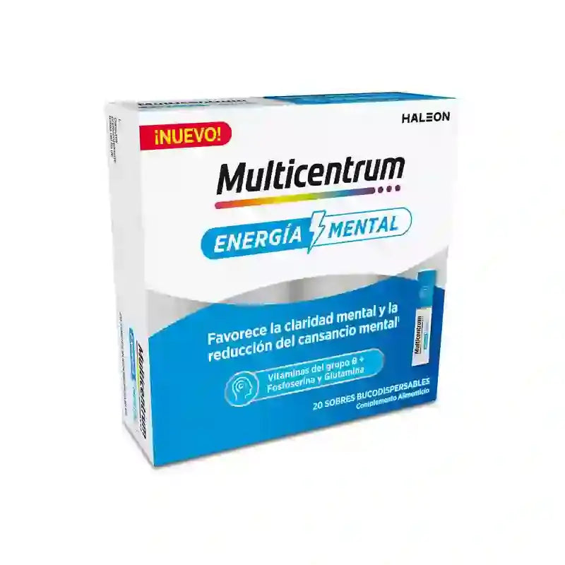 Multicentrum Mental Energy, 20 Bucodispersible Sachets