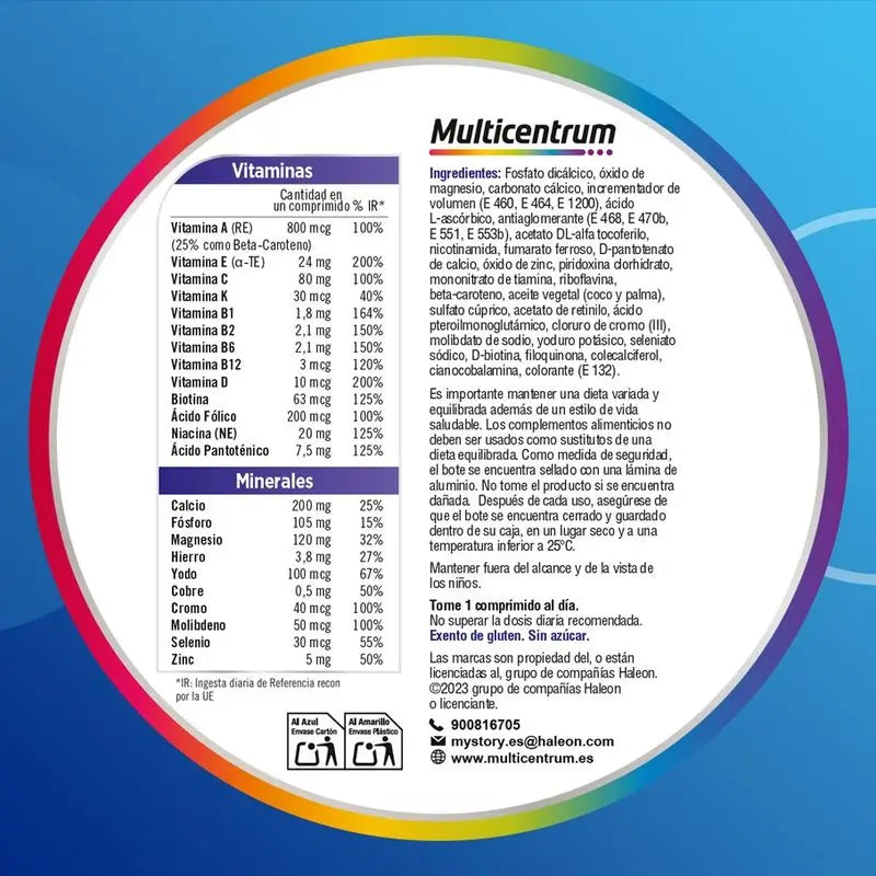 Multicentrum Men, 90+30 tablets