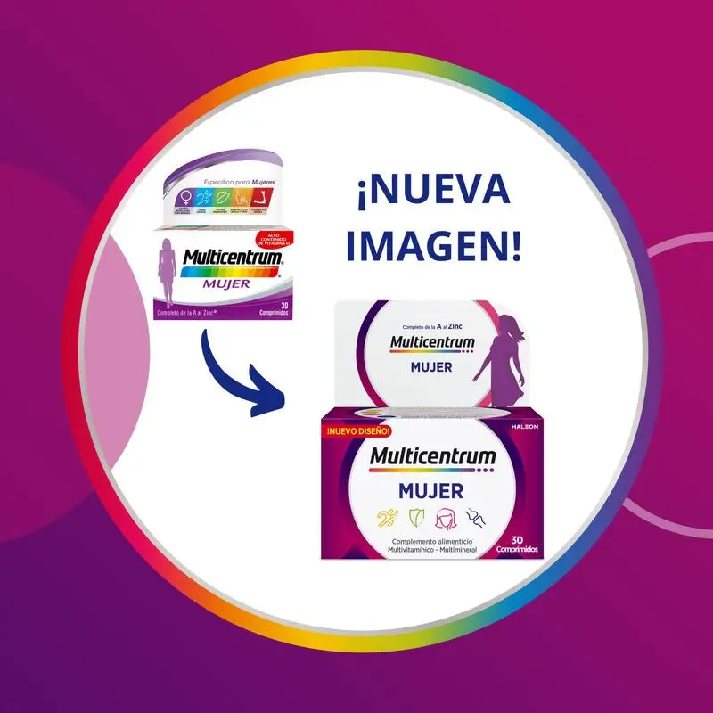 Multicentrum Women Food Supplement, 90+30 tablets