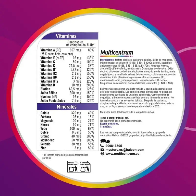 Multicentrum Women Food Supplement, 90+30 tablets