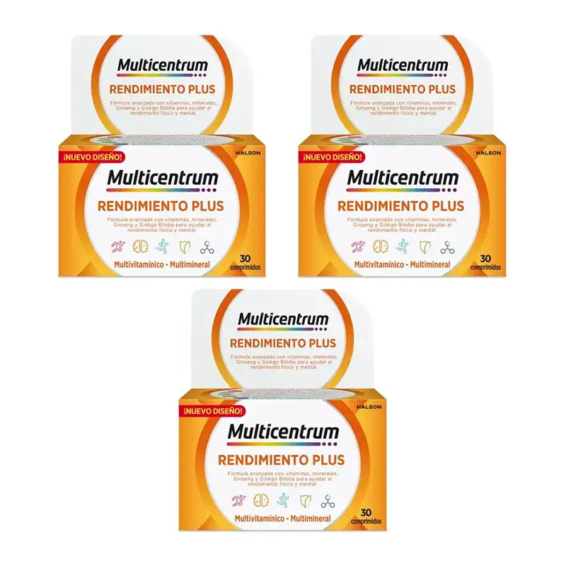 Multicentrum Performance Plus Multivitamin Pack 3 x 30 Tablets