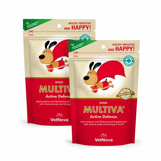 Multiva Active Defense Dog, Pack of 2 x 30 chews