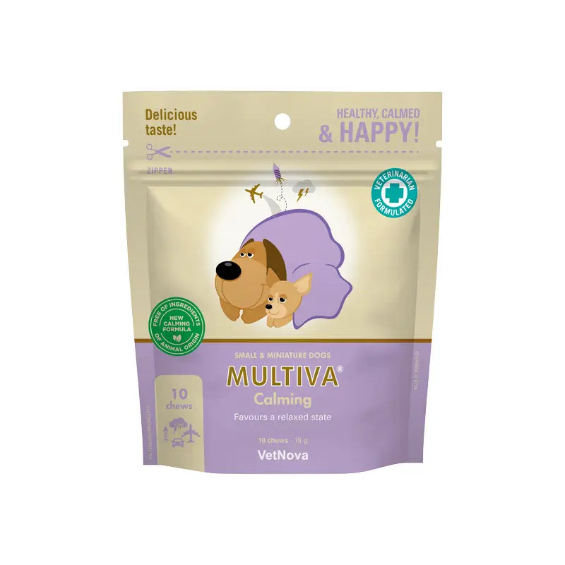 Multiva Calming for Small & Miniature Dogs, 10 chews