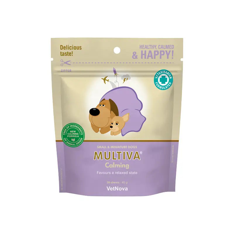 Multiva Calming for Small & Miniature Dogs, 30 chews