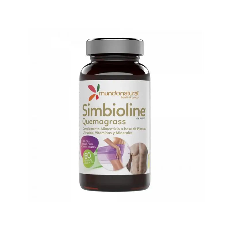 Mundo Natu Simbioline Quemagrass , 60 capsules