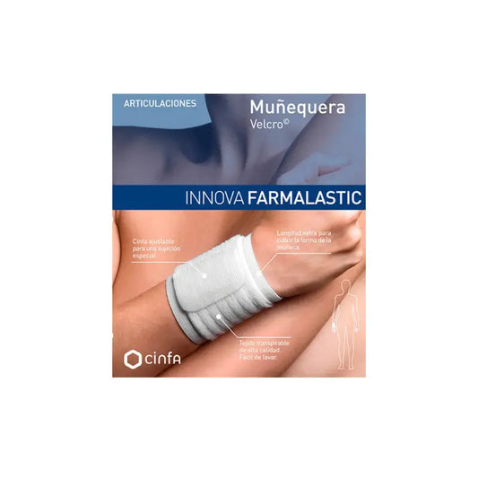 Farmalastic Velcro Wristband Small Size Beige