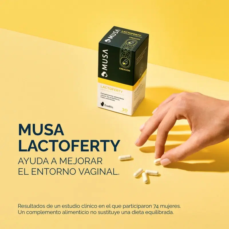 Musa Duplo Lactoferty Probiotic Fertility , 2 x 30 capsules