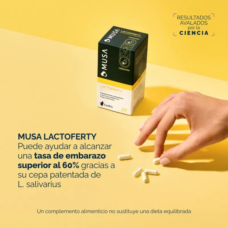 Musa Duplo Lactoferty Probiotic Fertility , 2 x 30 capsules