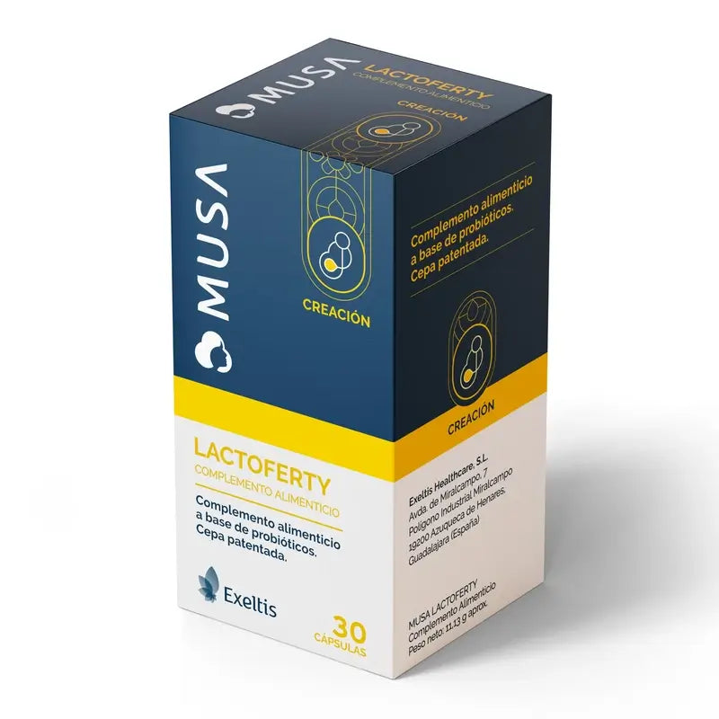 Musa Duplo Lactoferty Probiotic Fertility , 2 x 30 capsules