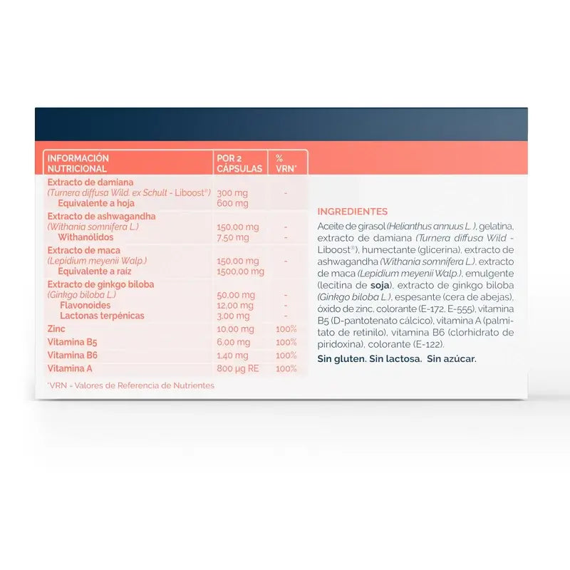 Musa Duplo Vigor Libido , 2 x 60 capsules