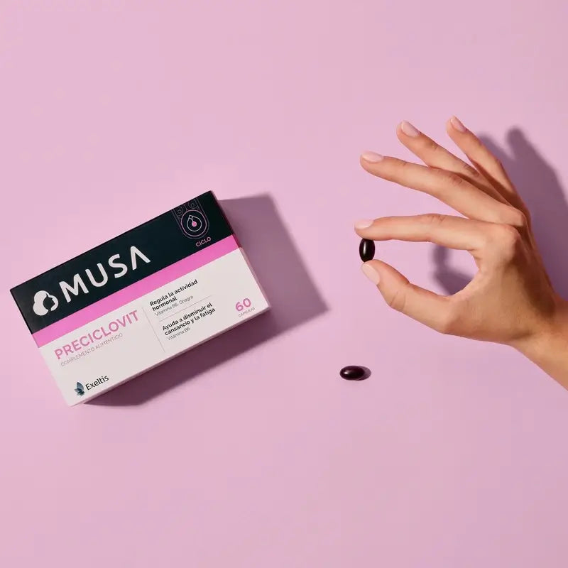 Musa Preciclovit Premenstrual, 60 capsules