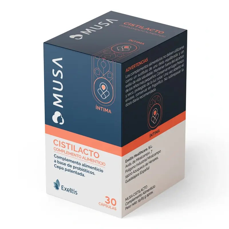 Musa Triplo Cistilact Probiotic Cysititis , 3 x 30 capsules