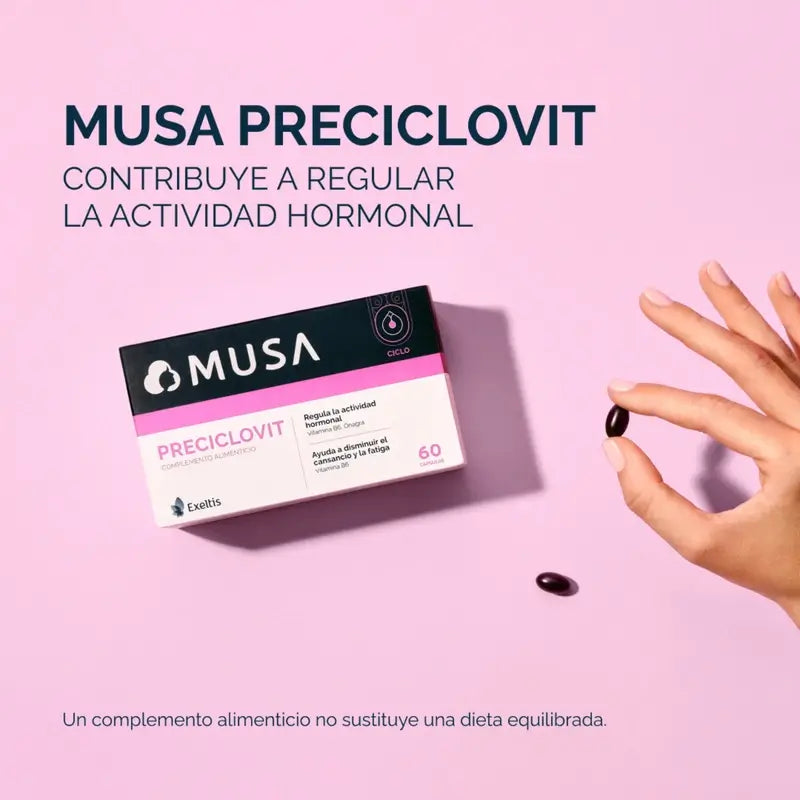 Musa Triplo Preciclovit Premenstrual , 3 x 30 capsules