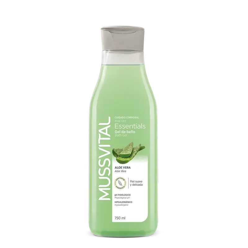 Mussvital Essentials Aloe Vera Bath Gel , 750 ml
