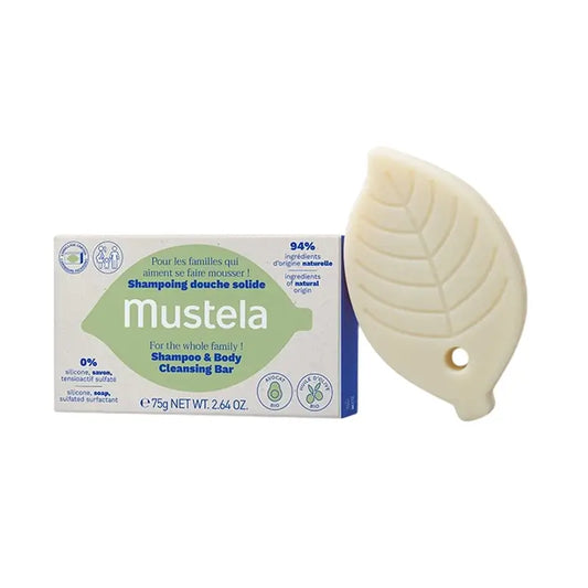 Mustela Solid Shampoo Hair & Body, 75G