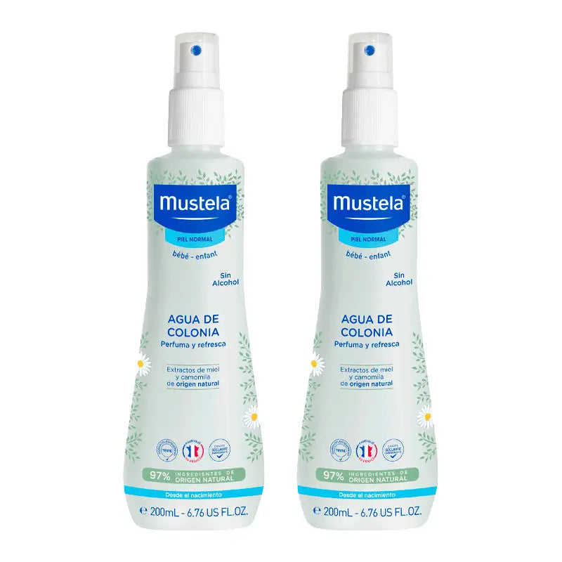 Mustela Duplo Alcohol-Free Eau de Toilette, 2x200ml