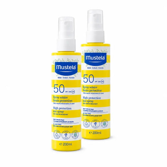 Mustela Very High Protection Sunscreen Milk SPF 50, Pack 2 x 200 ml