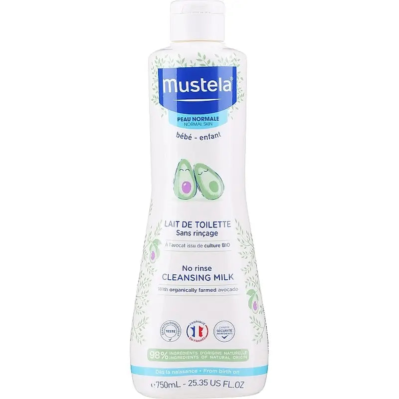 Mustela Lotion with Avocado Bio, 750 ml