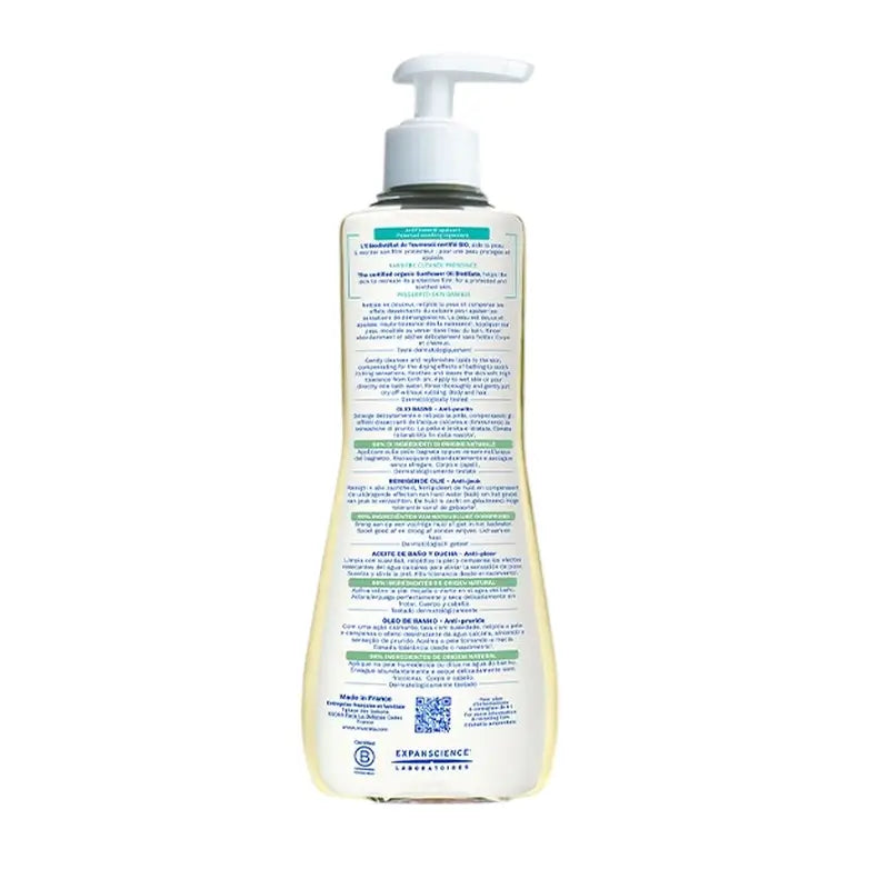 Mustela Stelatopia Bath & Shower Oil, 500 ml