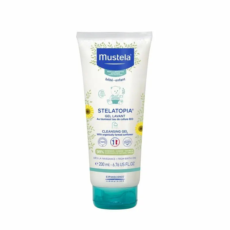 Mustela Stelatopia Bath Gel, 200ml