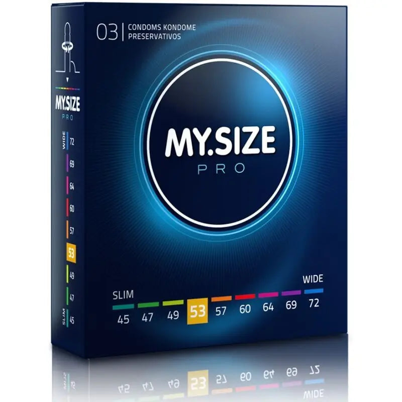 My Size Pro 53 Mm 3 Units Condoms