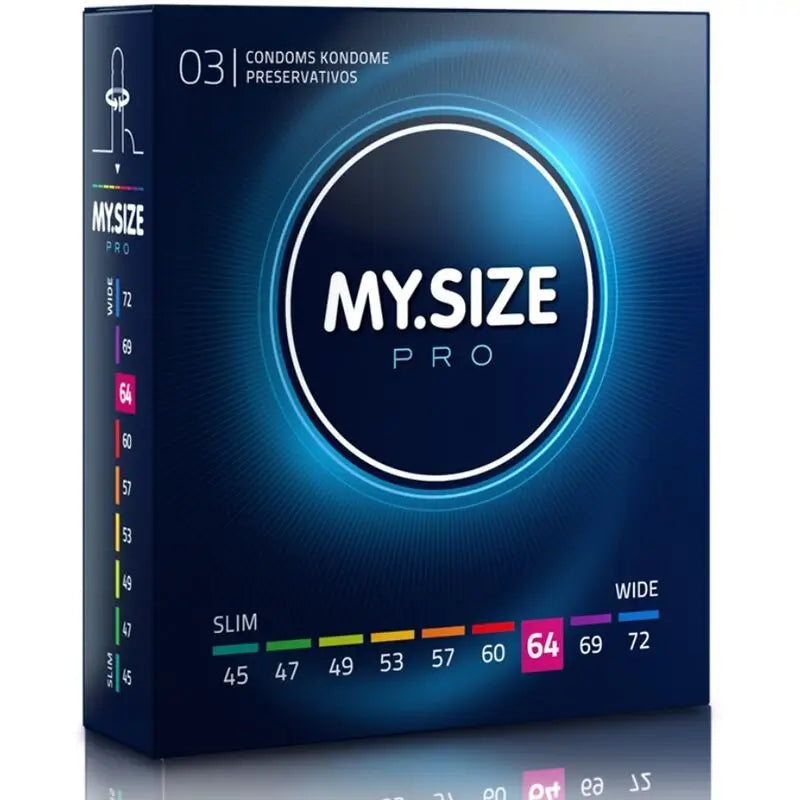 My Size Pro 64 Mm 3 Pcs Condoms