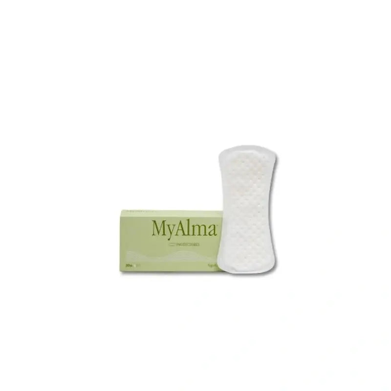 Myalma 100% Organic Cotton Panty Liners, 20 pcs.