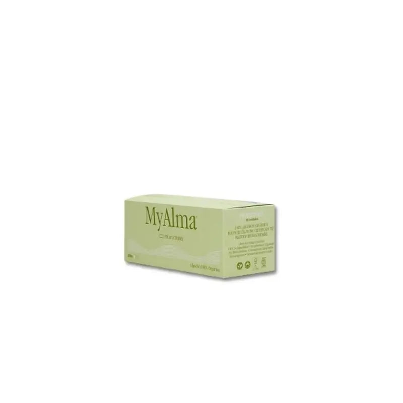 Myalma 100% Organic Cotton Panty Liners, 20 pcs.