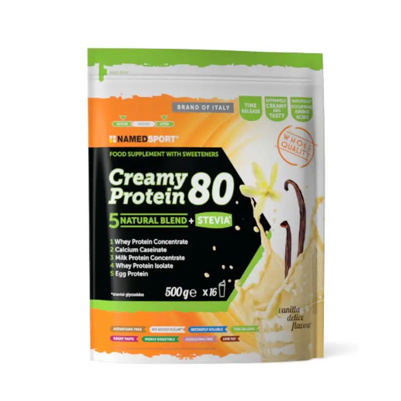 Named Sport Creamy Protein Vanilla Delice , 1 bag of 500 g