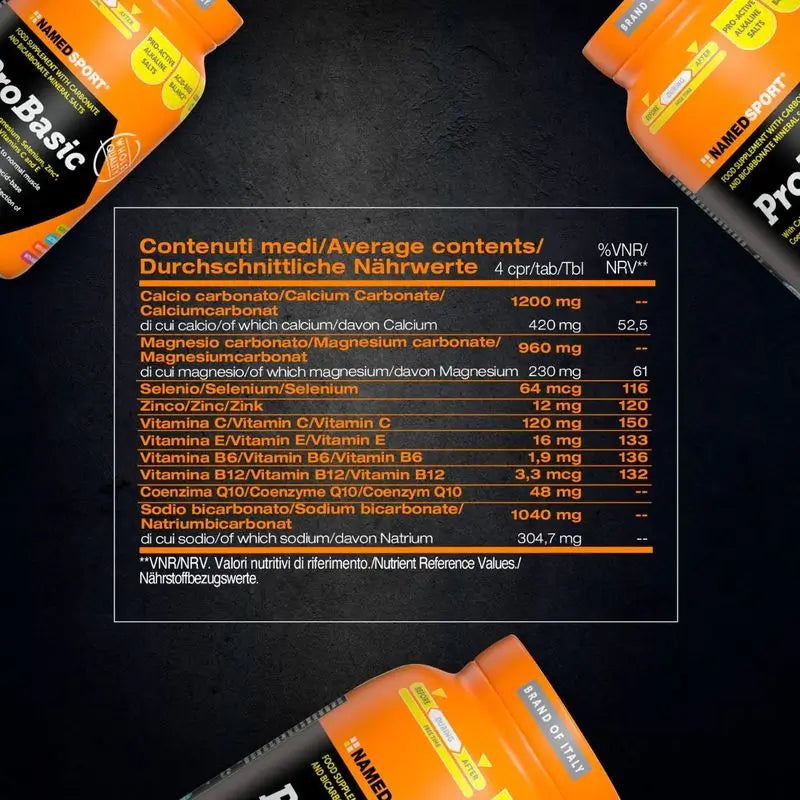 Named Sport Vitamins & Minerals Pobasic , 1 jar of 120 cpr